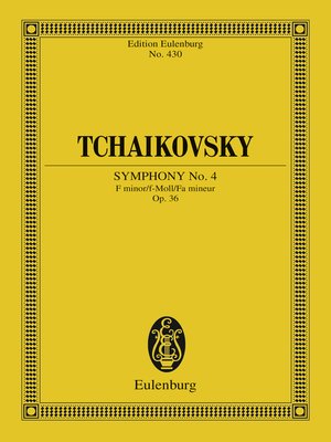 cover image of Symphony No. 4 F minor